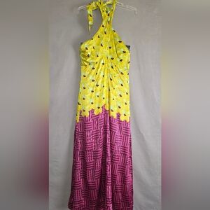 Gabrielle Union X Banke Kuku Magenta Silk Blend Garment